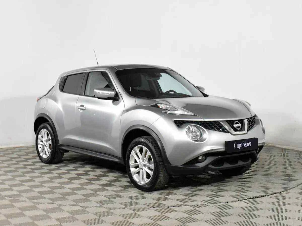Nissan Juke, Серебряный, 2017, Вариатор, 117 л.с., цена от 1 174 800 руб.