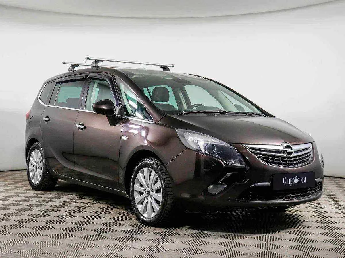 Opel Zafira, Коричневый, 2013, Автоматическая, 140 л.с., цена от 845 800 руб.