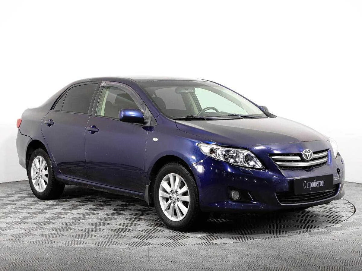 TOYOTA COROLLA, Синий, 2007, Робот, 124 л.с., цена от 448 000 руб.