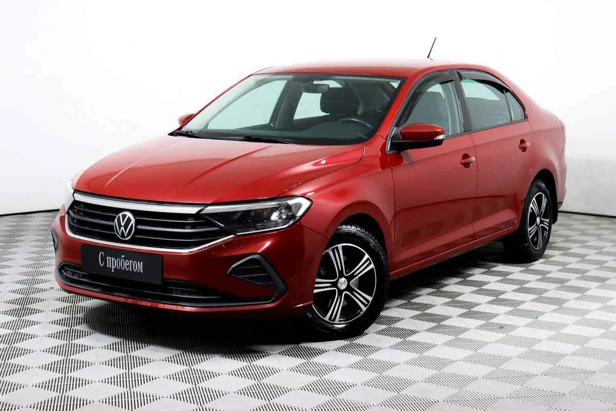 VOLKSWAGEN POLO, Красный, 2021, Автоматическая, 110 л.с., цена от 1 075 200 руб.