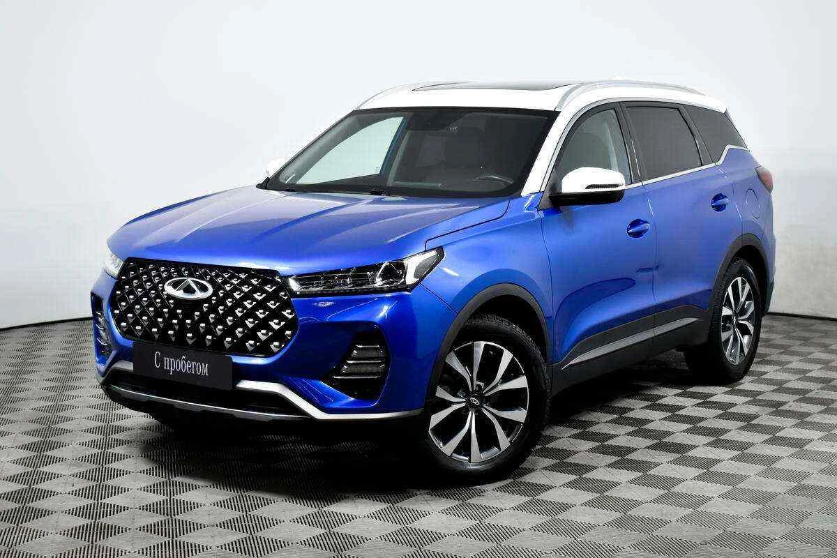 Chery Tiggo 7 Pro, Синий, 2021, Вариатор, 147 л.с., цена от 1 464 000 руб.