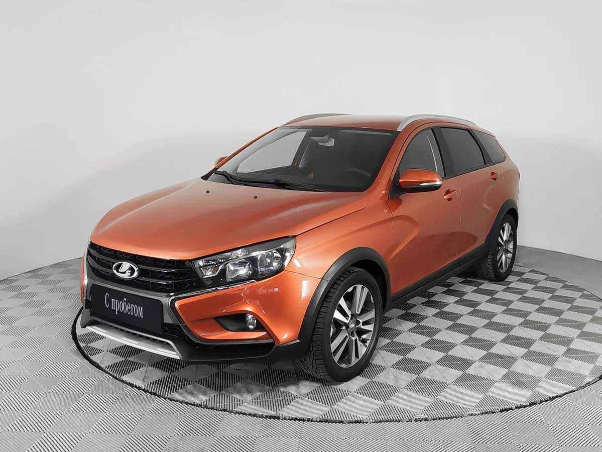 LADA Vesta SW Cross, Оранжевый, 2021, Механическая, 122 л.с., цена от 923 000 руб.