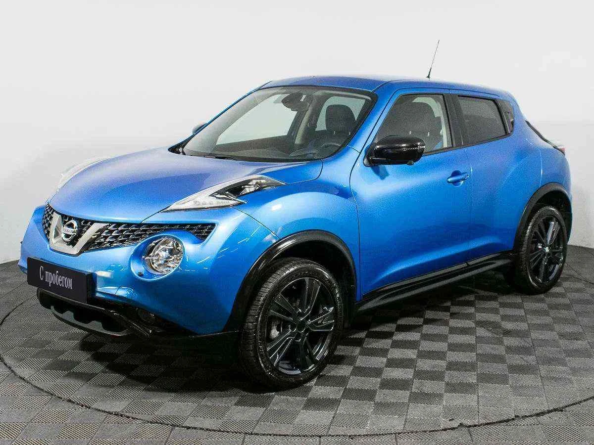 Nissan Juke, Синий, 2018, Вариатор, 117 л.с., цена от 1 388 000 руб.