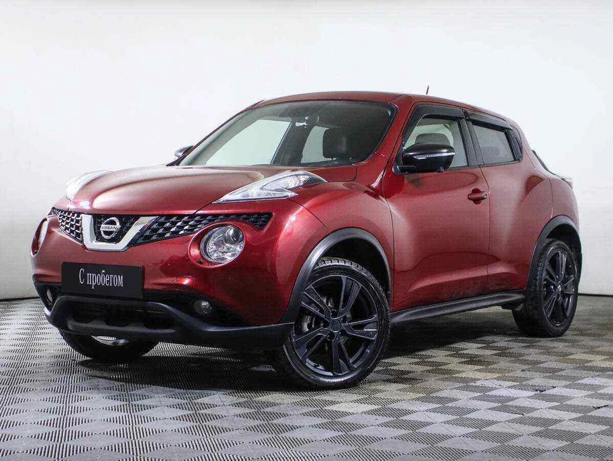 Nissan Juke, Красный, 2017, Вариатор, 117 л.с., цена от 1 095 000 руб.