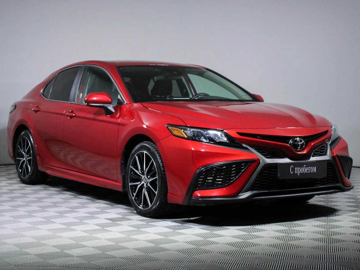 TOYOTA CAMRY, Красный, 2021, Автоматическая, 206 л.с., цена от 2 016 000 руб.