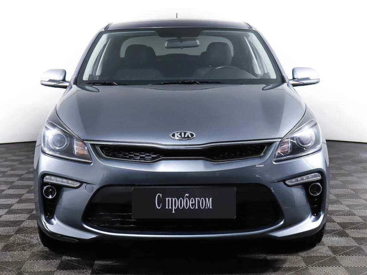KIA Rio, Голубой, 2018, Автоматическая, 123 л.с., цена от 935 000 руб.