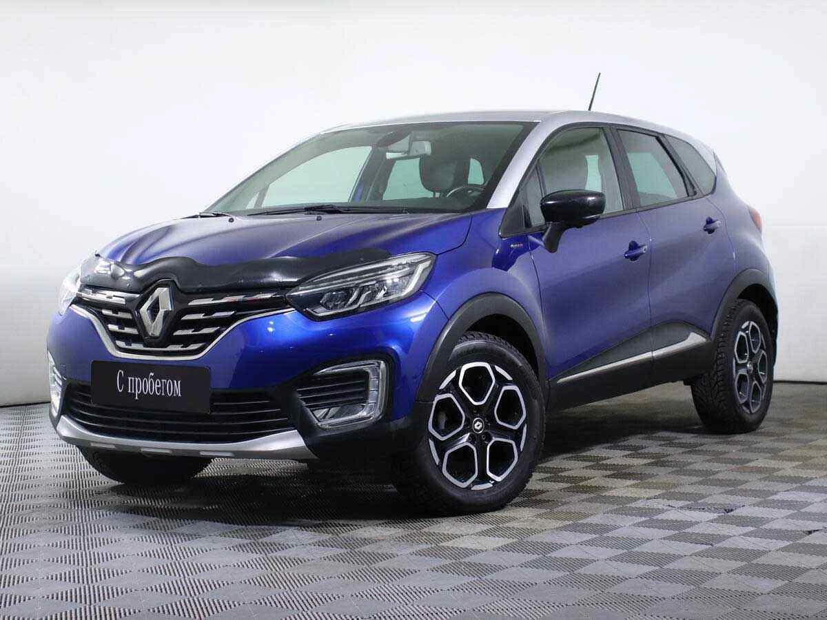 Renault Kaptur, Синий, 2020, Вариатор, 150 л.с., цена от 1 146 000 руб.