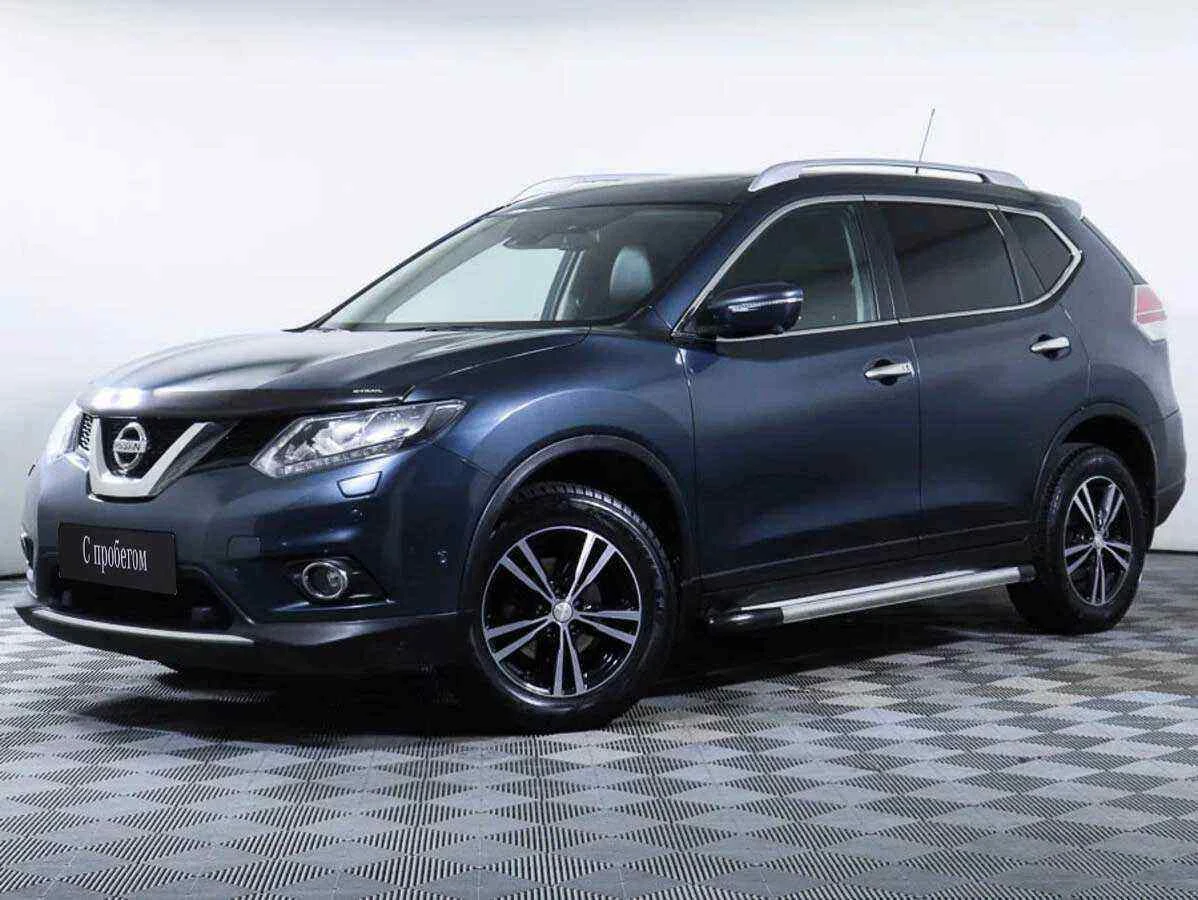 Nissan X-Trail, Синий, 2015, Вариатор, 144 л.с., цена от 1 052 000 руб.