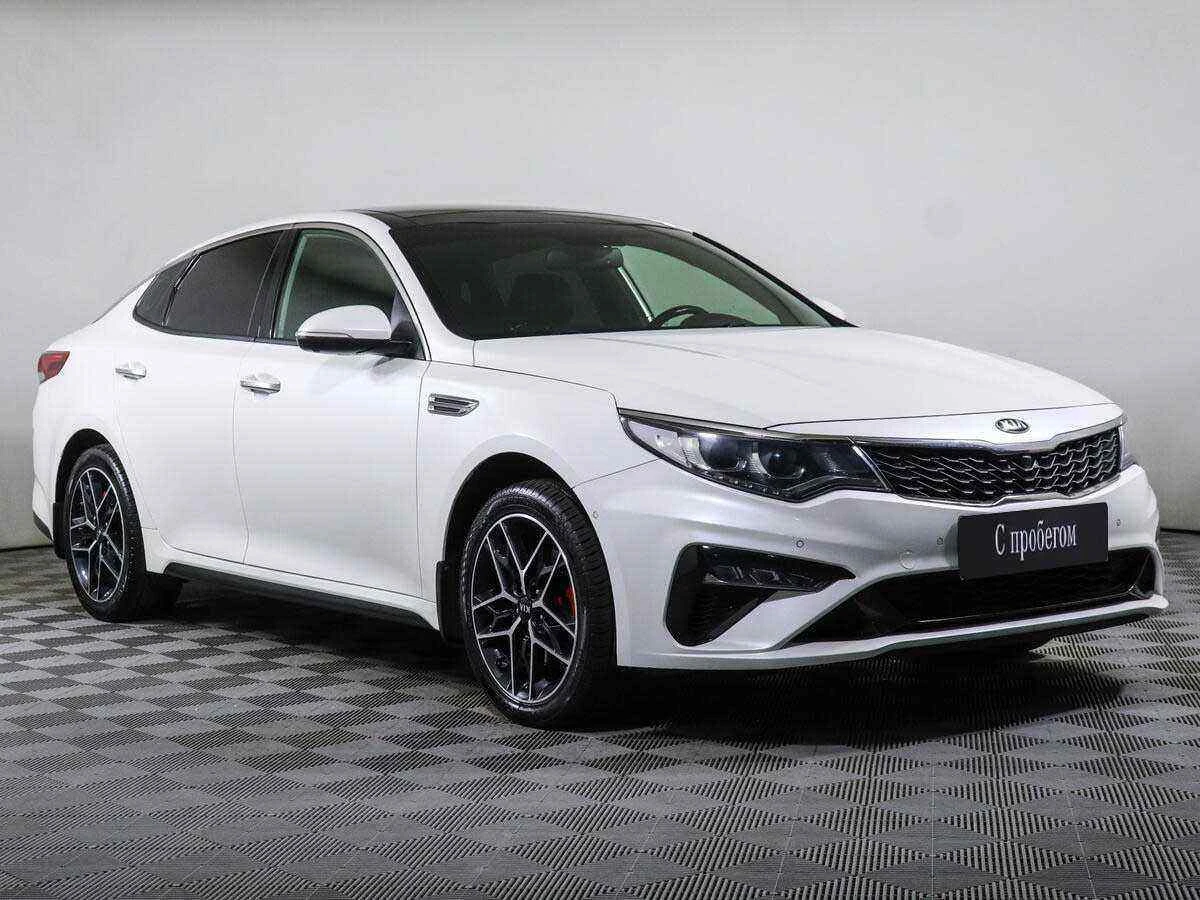 KIA Optima, Белый, 2018, Автоматическая, 245 л.с., цена от 1 540 000 руб.