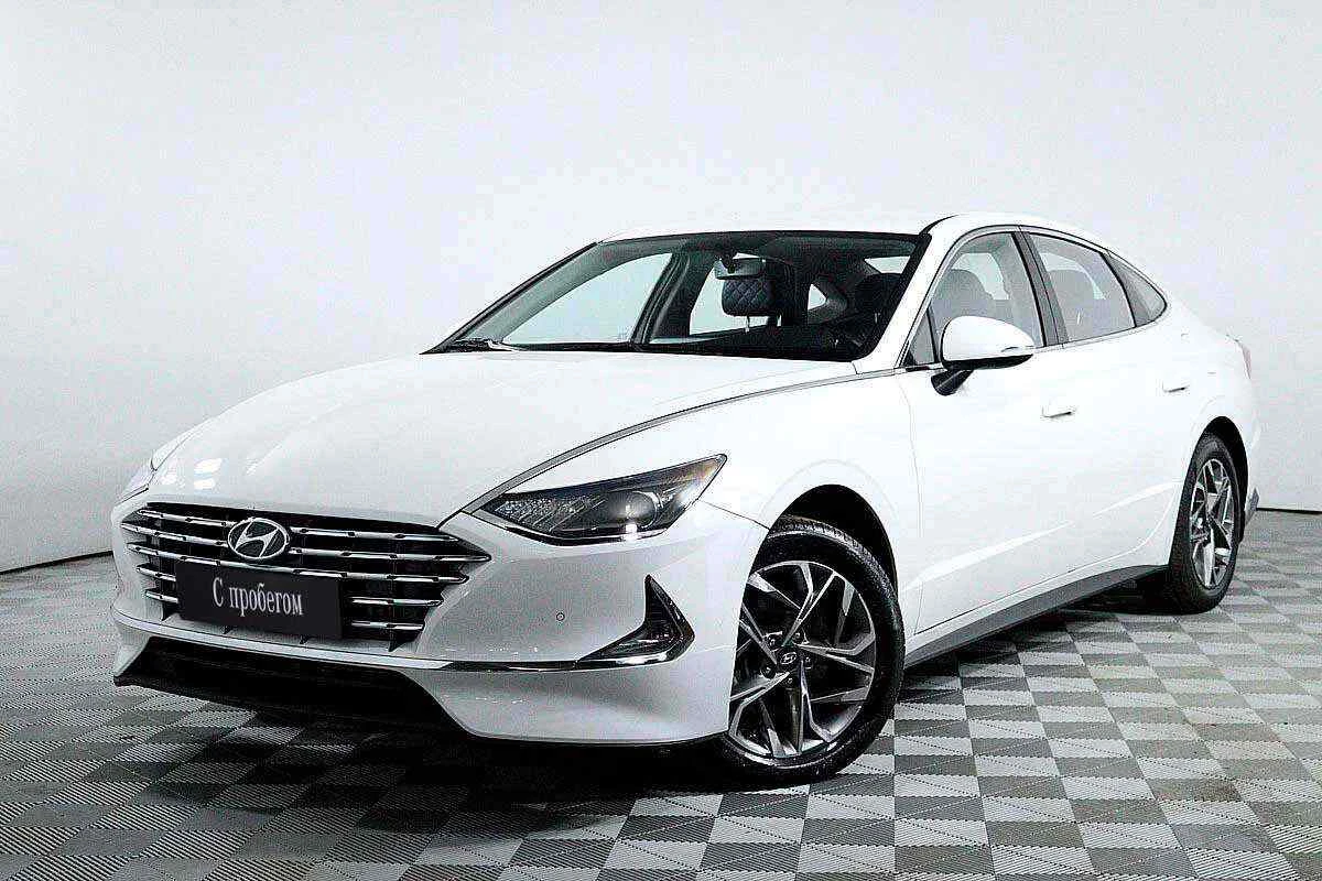 Hyundai Sonata, Белый, 2021, Автоматическая, 150 л.с., цена от 1 899 000 руб.
