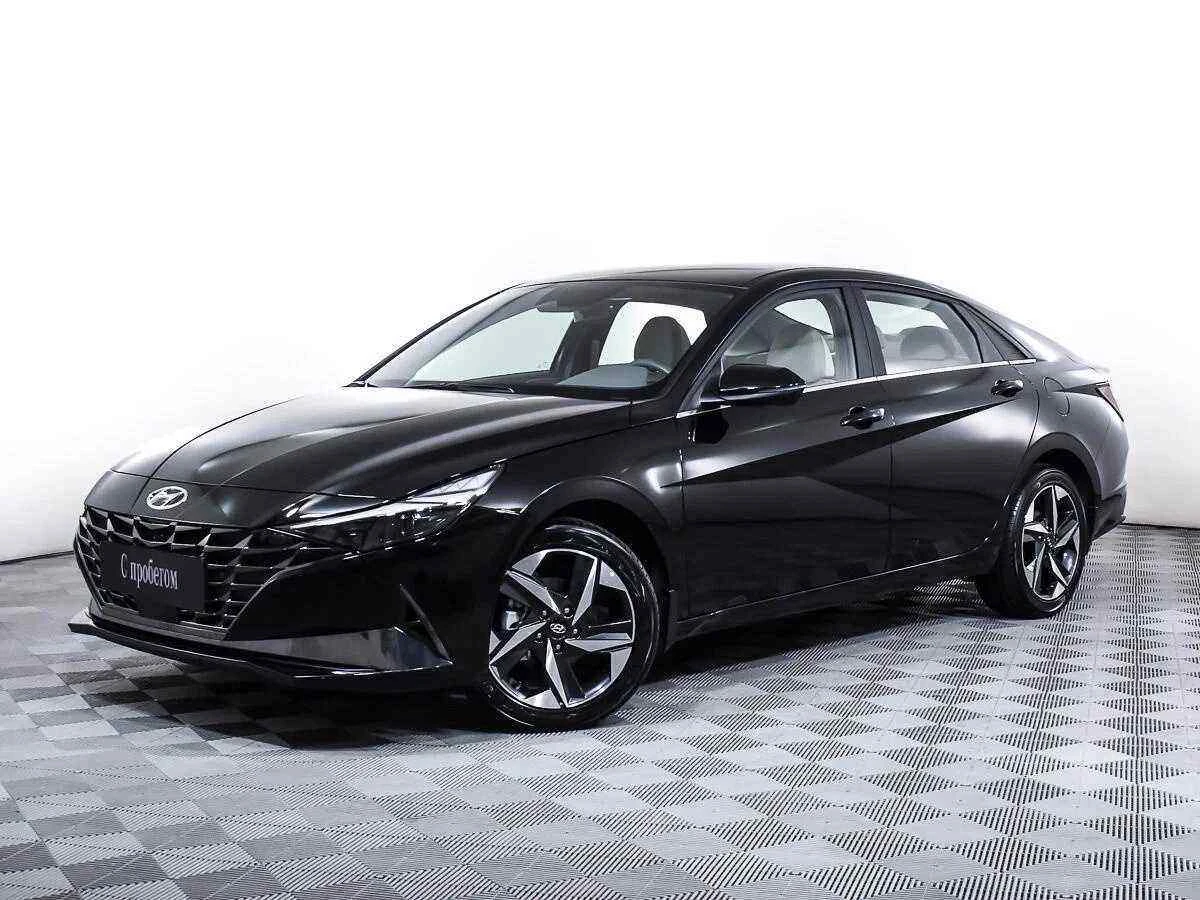 Hyundai Elantra, Черный, 2021, Автоматическая, 128 л.с., цена от 1 623 000 руб.