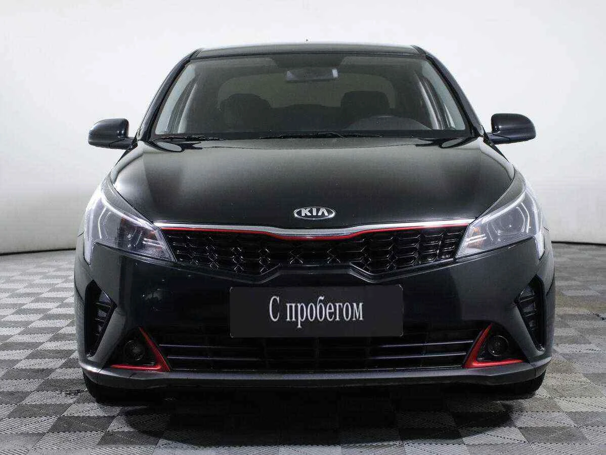 KIA Rio, Черный, 2021, Автоматическая, 123 л.с., цена от 1 129 000 руб.