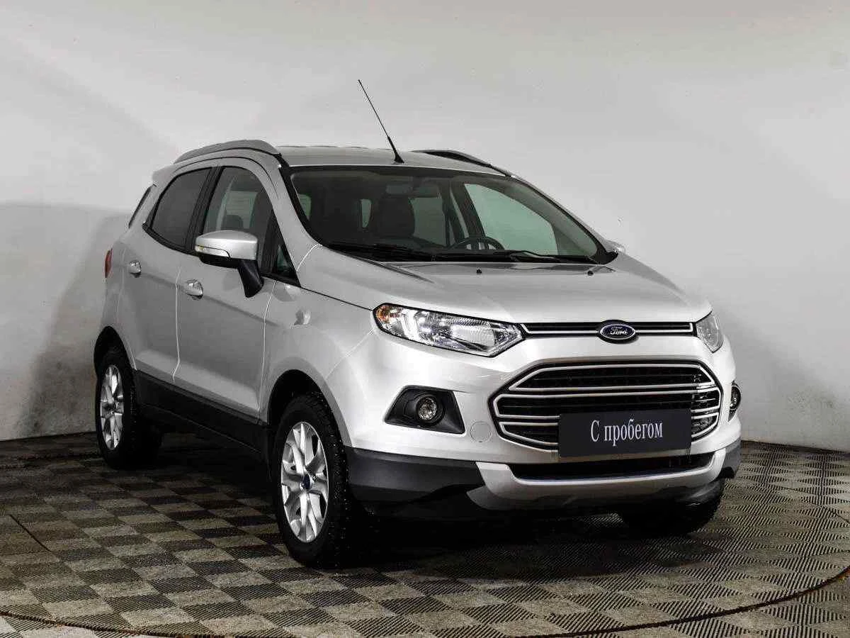 Ford EcoSport, Серебряный, 2015, Робот, 122 л.с., цена от 686 000 руб.