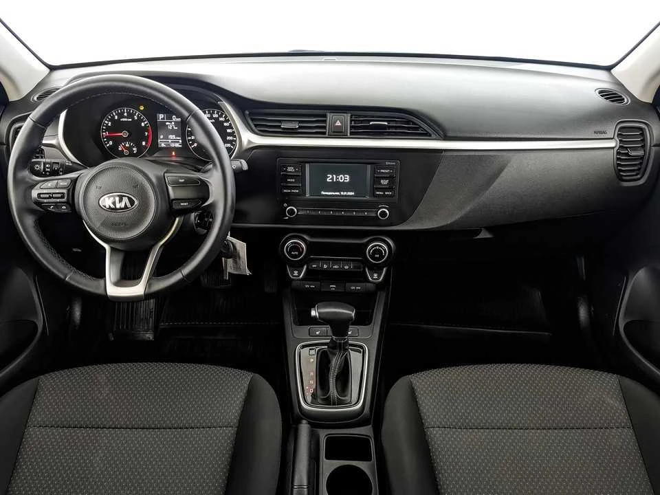 KIA RIO, Белый, 2021, Автоматическая, 123 л.с., цена от 1 208 000 руб.
