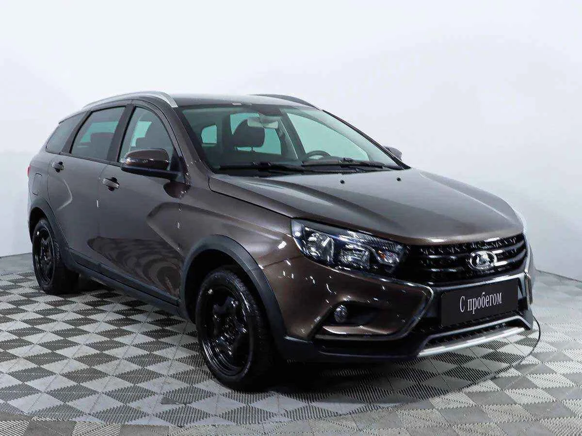 LADA Vesta SW Cross, Коричневый, 2022, Вариатор, 113 л.с., цена от 997 000 руб.