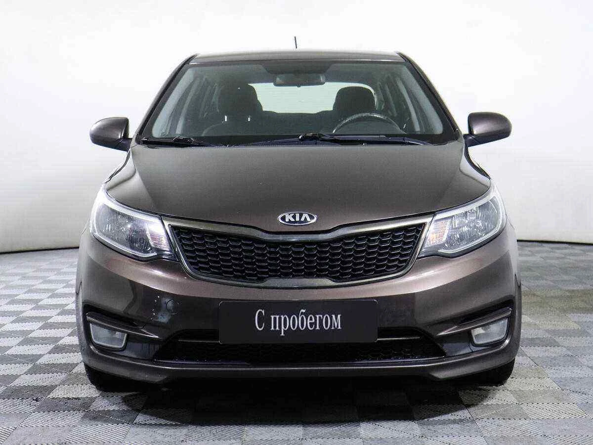 KIA Rio, Коричневый, 2017, Автоматическая, 107 л.с., цена от 455 000 руб.
