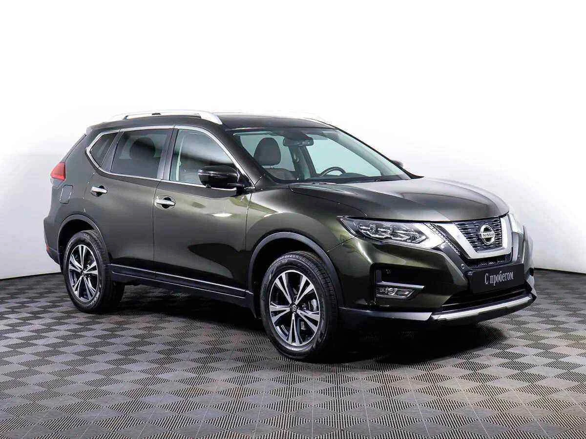 Nissan X-Trail, Зеленый, 2020, Вариатор, 144 л.с., цена от 2 241 000 руб.