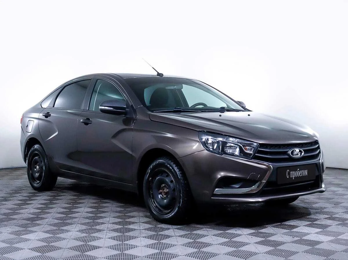 LADA VESTA, Коричневый, 2017, Робот, 106 л.с., цена от 496 000 руб.