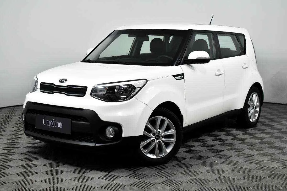 KIA Soul, Белый, 2017, Автоматическая, 128 л.с., цена от 959 000 руб.