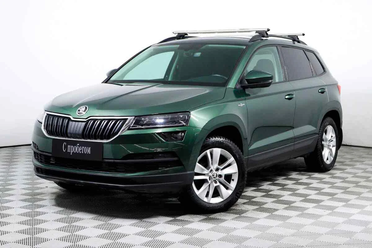 SKODA KAROQ, Зеленый, 2021, Робот, 150 л.с., цена от 1 792 000 руб.