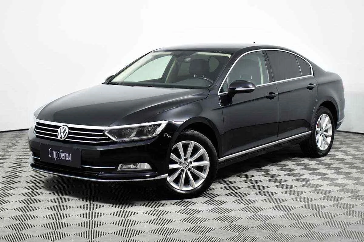 Volkswagen Passat, Черный, 2018, Робот, 150 л.с., цена от 1 339 000 руб.