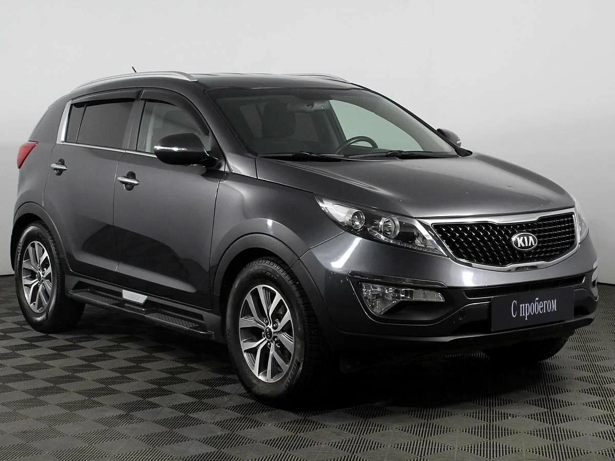 KIA Sportage, Серый, 2015, Автоматическая, 150 л.с., цена от 1 127 000 руб.