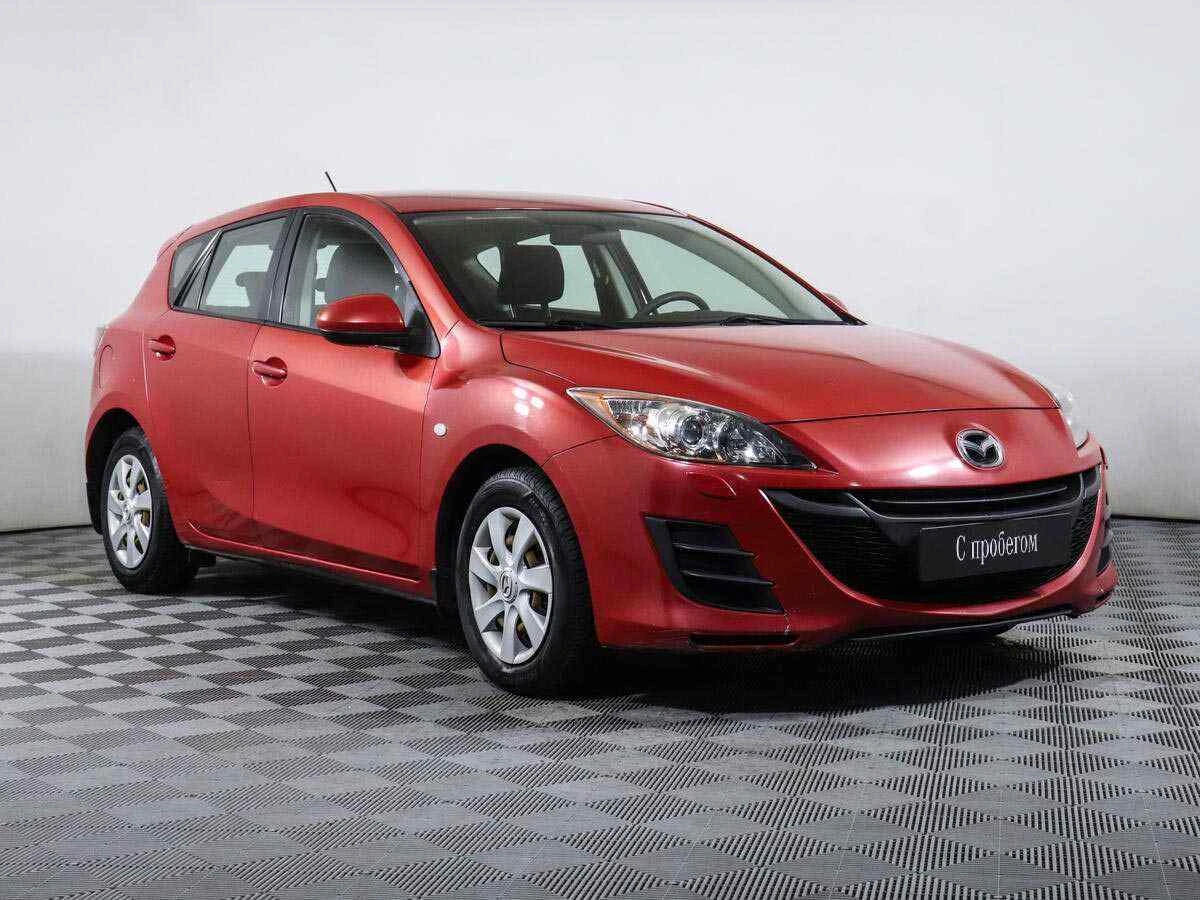 Mazda 3, Красный, 2011, Автоматическая, 105 л.с., цена от 465 000 руб.