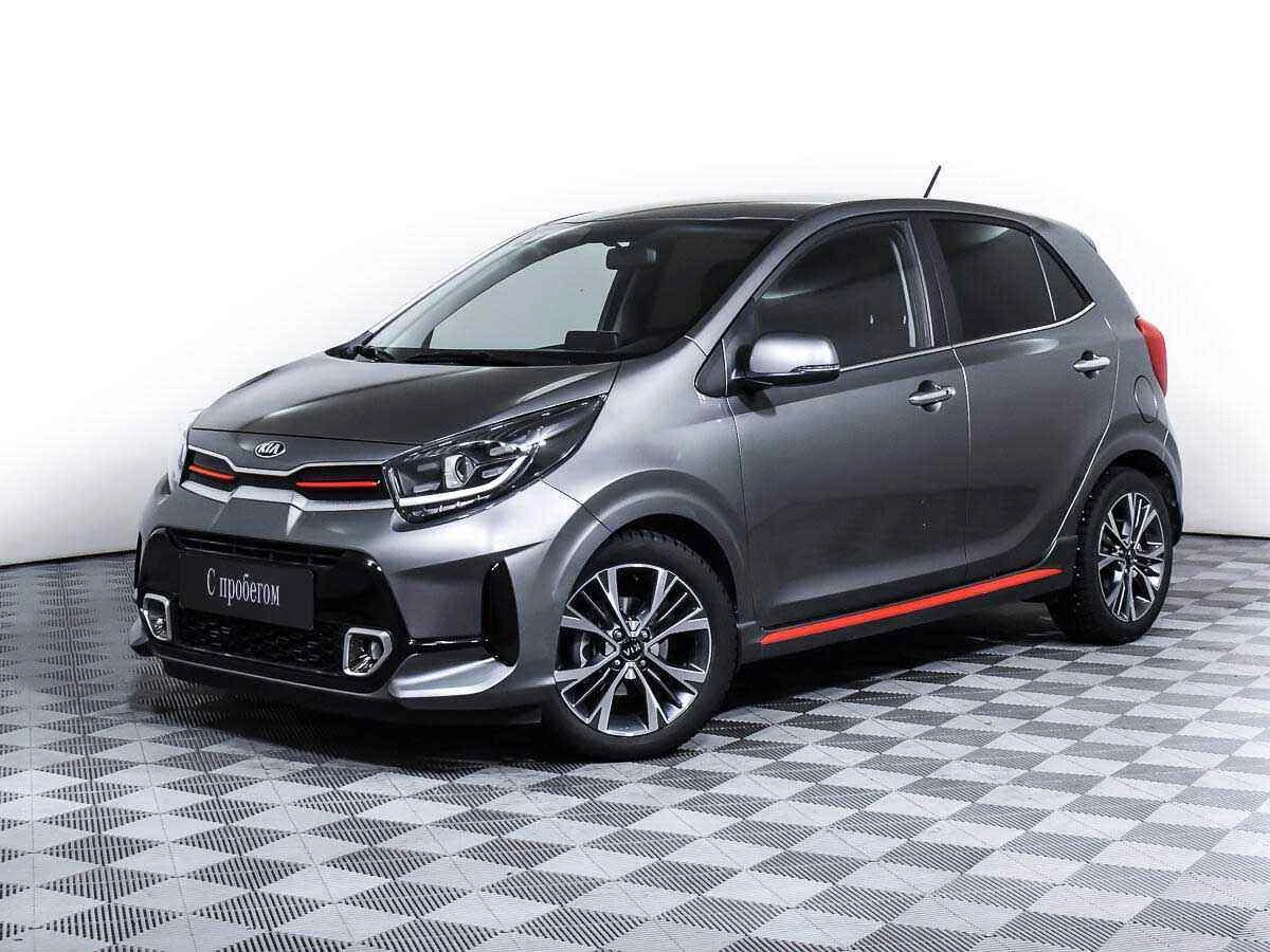 KIA Picanto, Серый, 2021, Автоматическая, 84 л.с., цена от 1 200 000 руб.