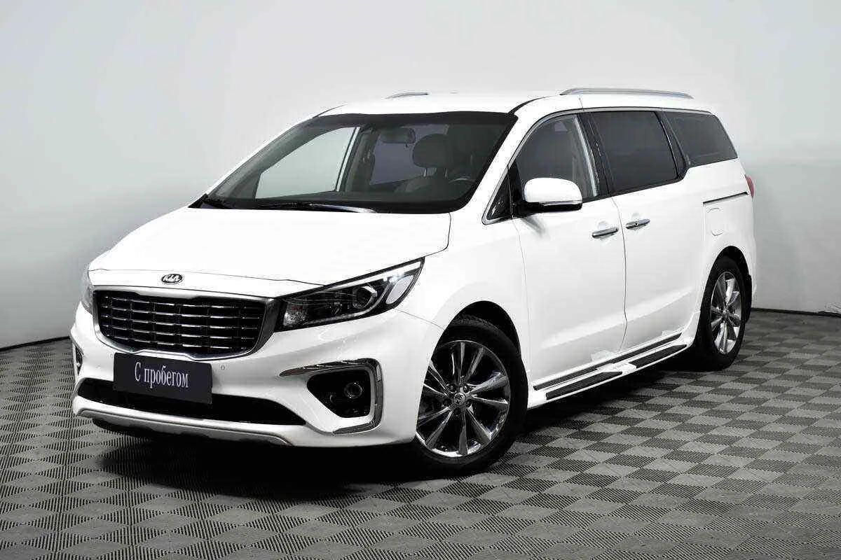 KIA Carnival, Белый, 2018, Автоматическая, 202 л.с., цена от 2 014 000 руб.