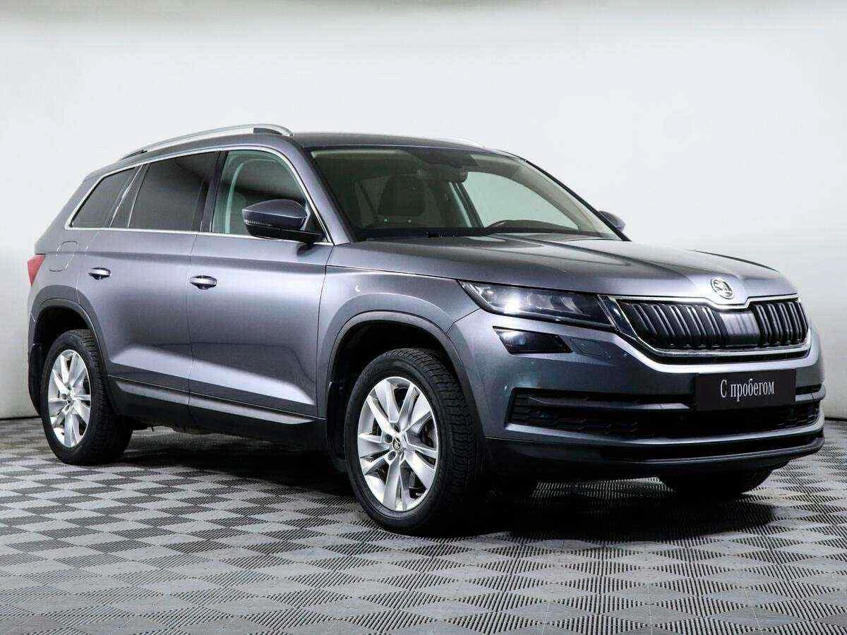 Skoda Kodiaq, Серый, 2019, Робот, 180 л.с., цена от 1 670 000 руб.