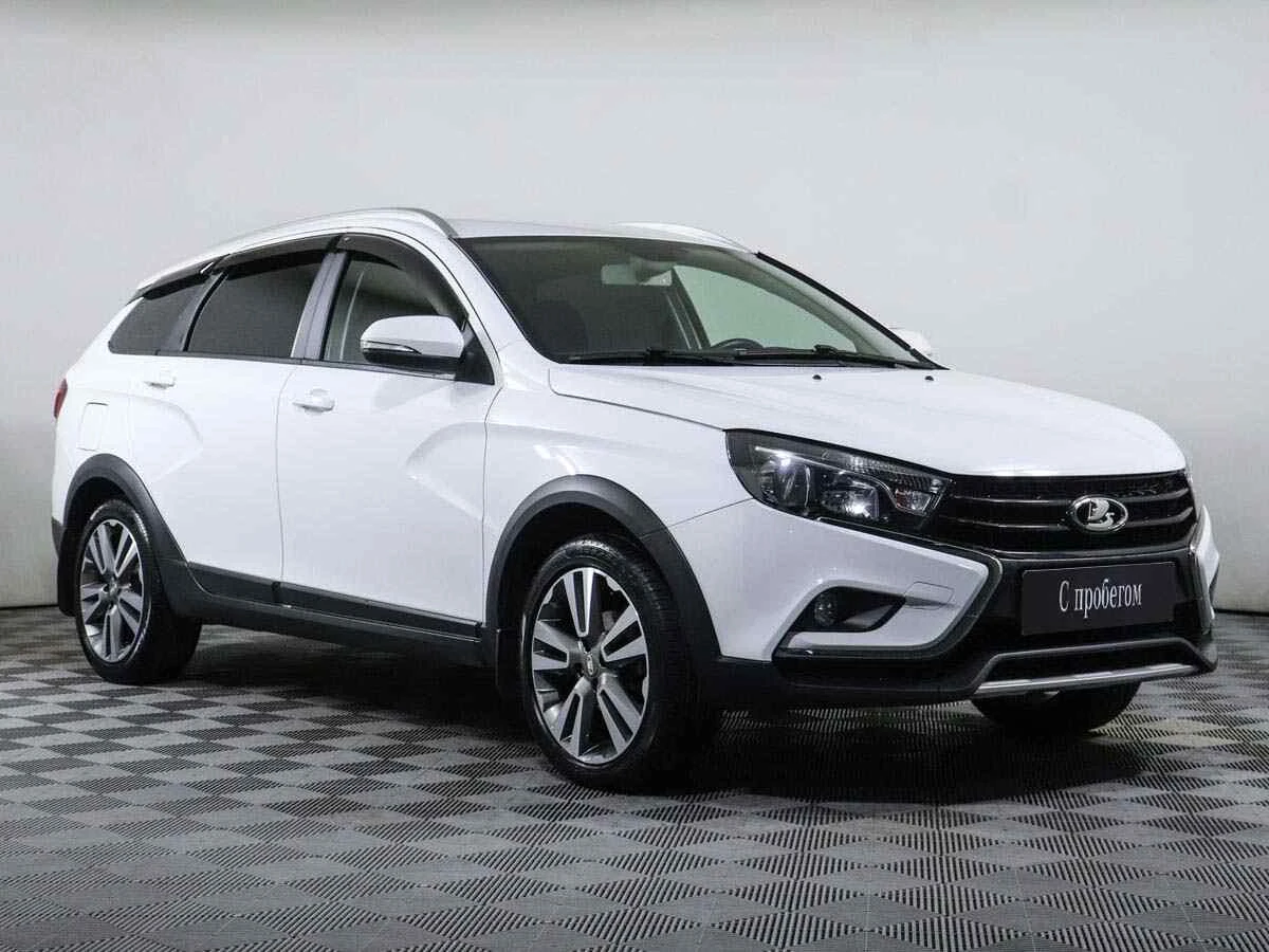 LADA Vesta SW Cross, Белый, 2019, Механическая, 106 л.с., цена от 567 000 руб.
