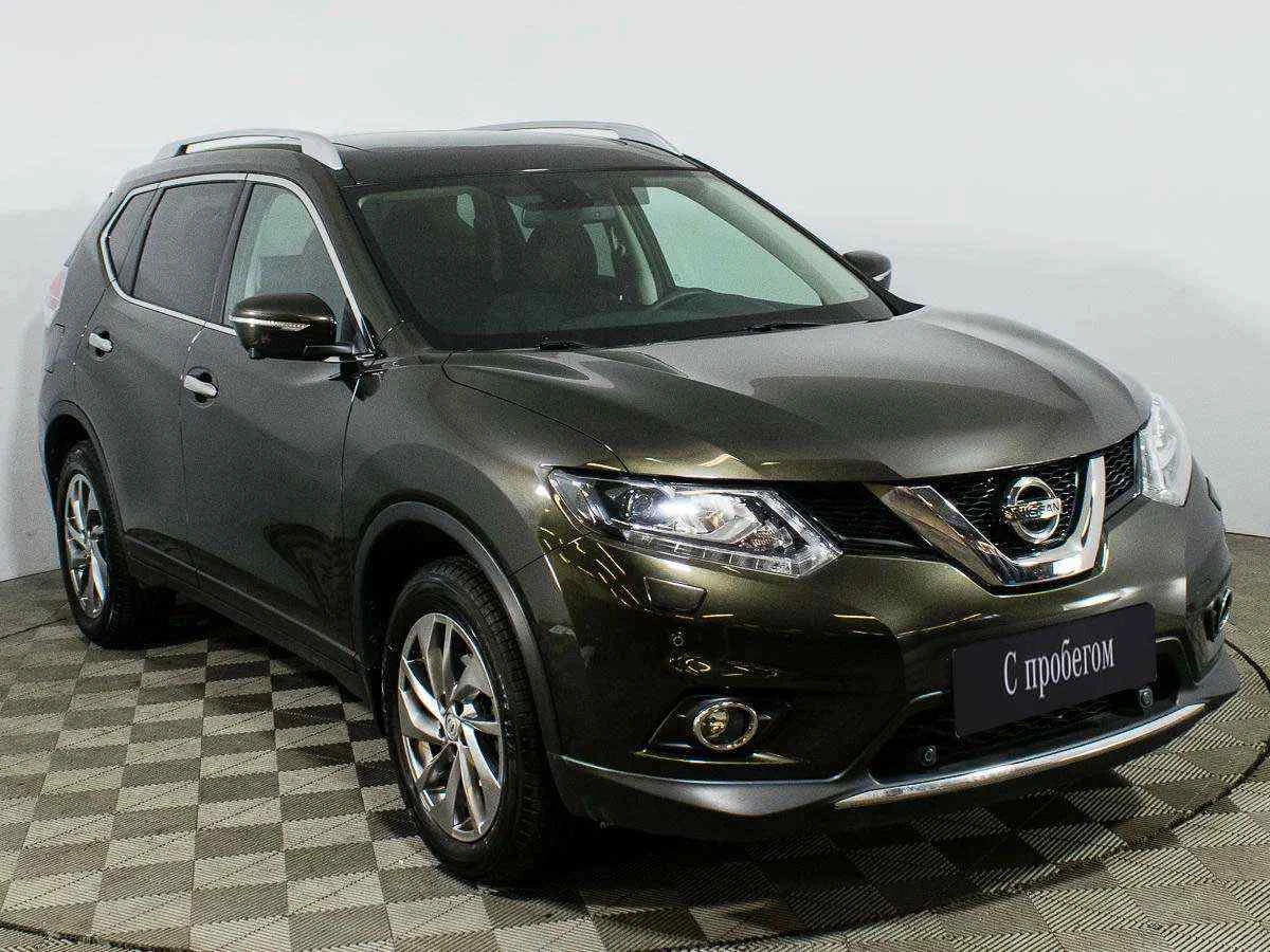 Nissan X-Trail, Зеленый, 2017, Вариатор, 171 л.с., цена от 1 337 000 руб.