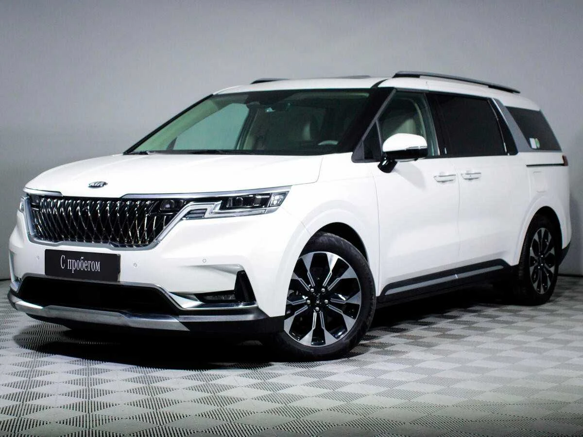 KIA Carnival, Белый, 2021, Автоматическая, 202 л.с., цена от 3 712 000 руб.