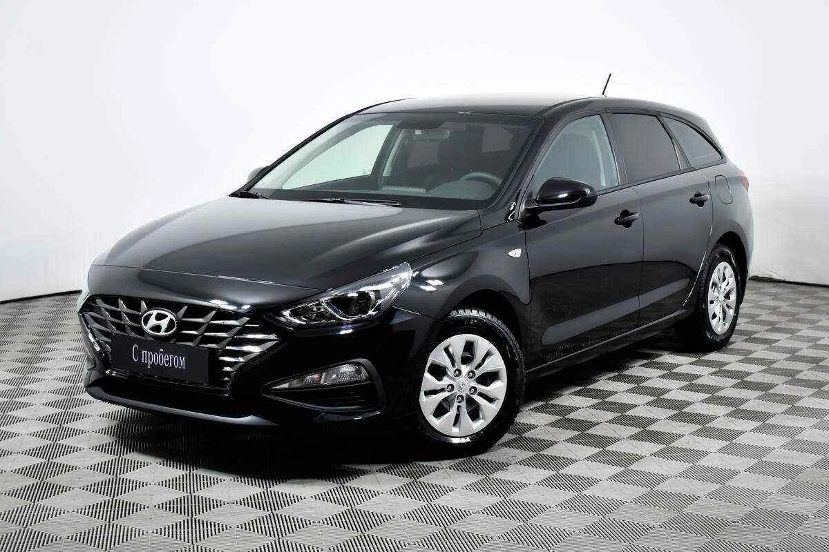 Hyundai i30, Черный, 2022, Автоматическая, 110 л.с., цена от 1 549 000 руб.