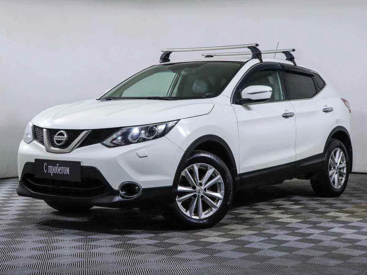 Nissan Qashqai, Белый, 2014, Вариатор, 144 л.с., цена от 819 000 руб.