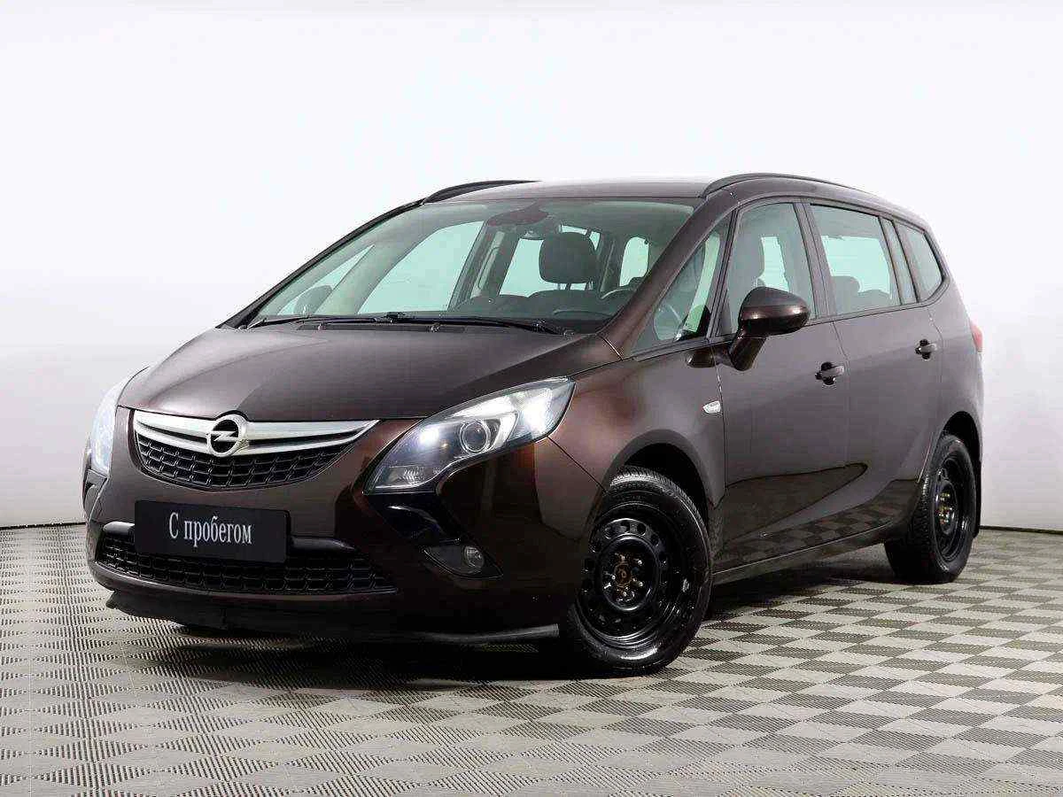 Opel Zafira, Коричневый, 2012, Автоматическая, 140 л.с., цена от 744 000 руб.