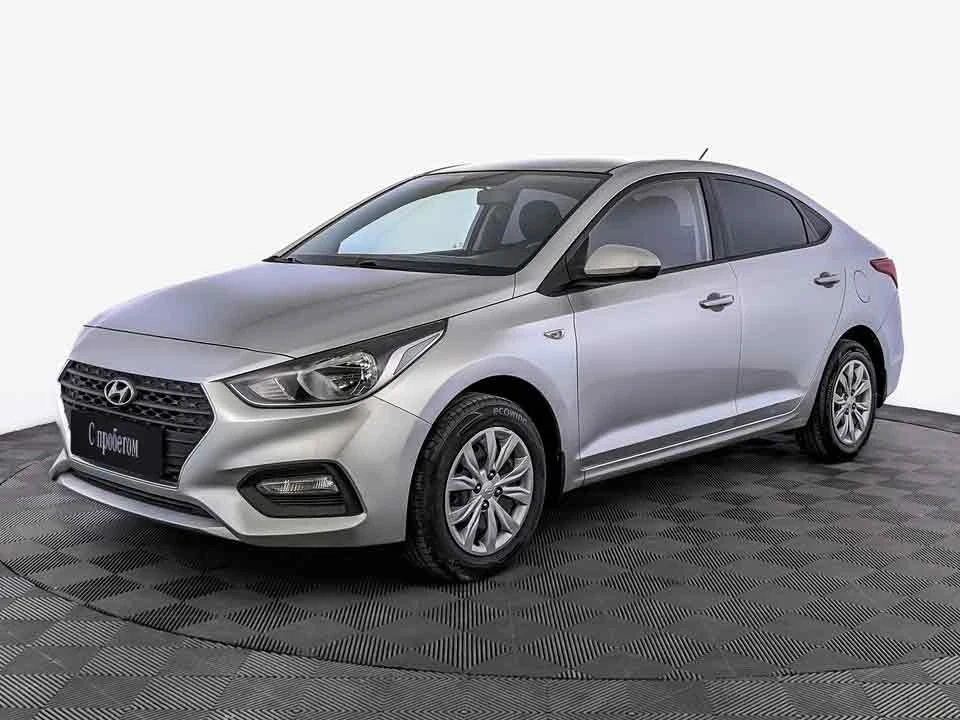 HYUNDAI SOLARIS, Серебряный, 2018, Автоматическая, 99 л.с., цена от 888 000 руб.