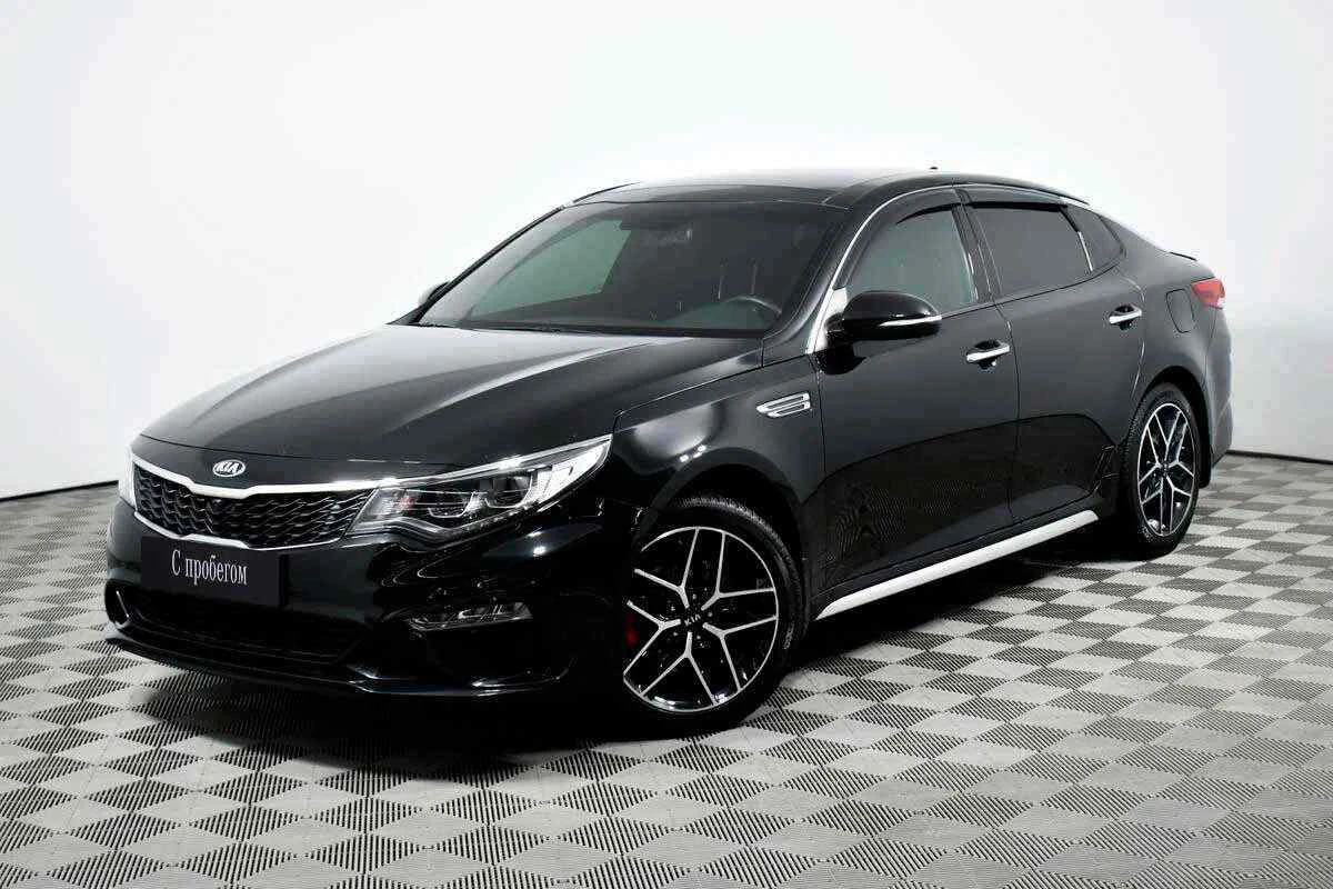 KIA Optima, Черный, 2019, Автоматическая, 188 л.с., цена от 1 476 000 руб.