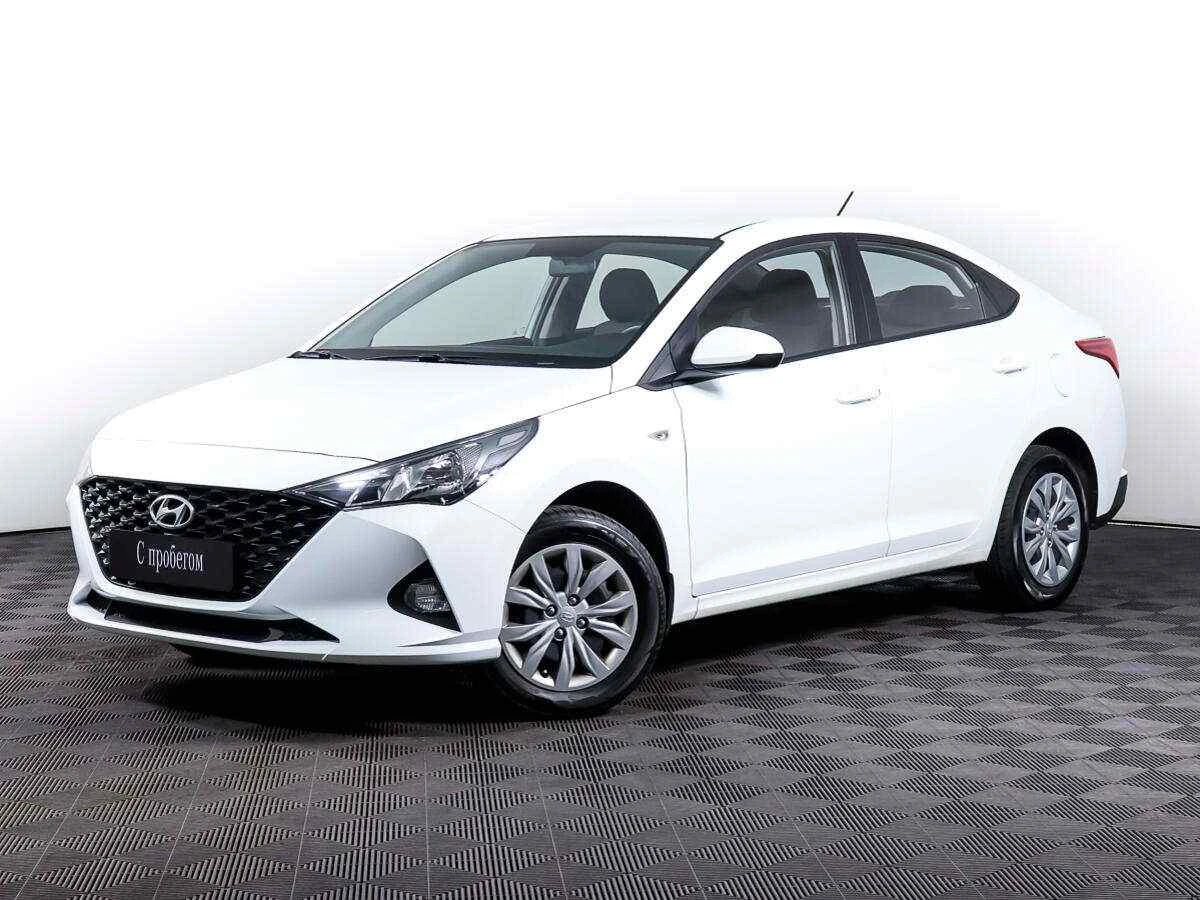 Hyundai Solaris, Белый, 2020, Автоматическая, 100 л.с., цена от 1 045 000 руб.