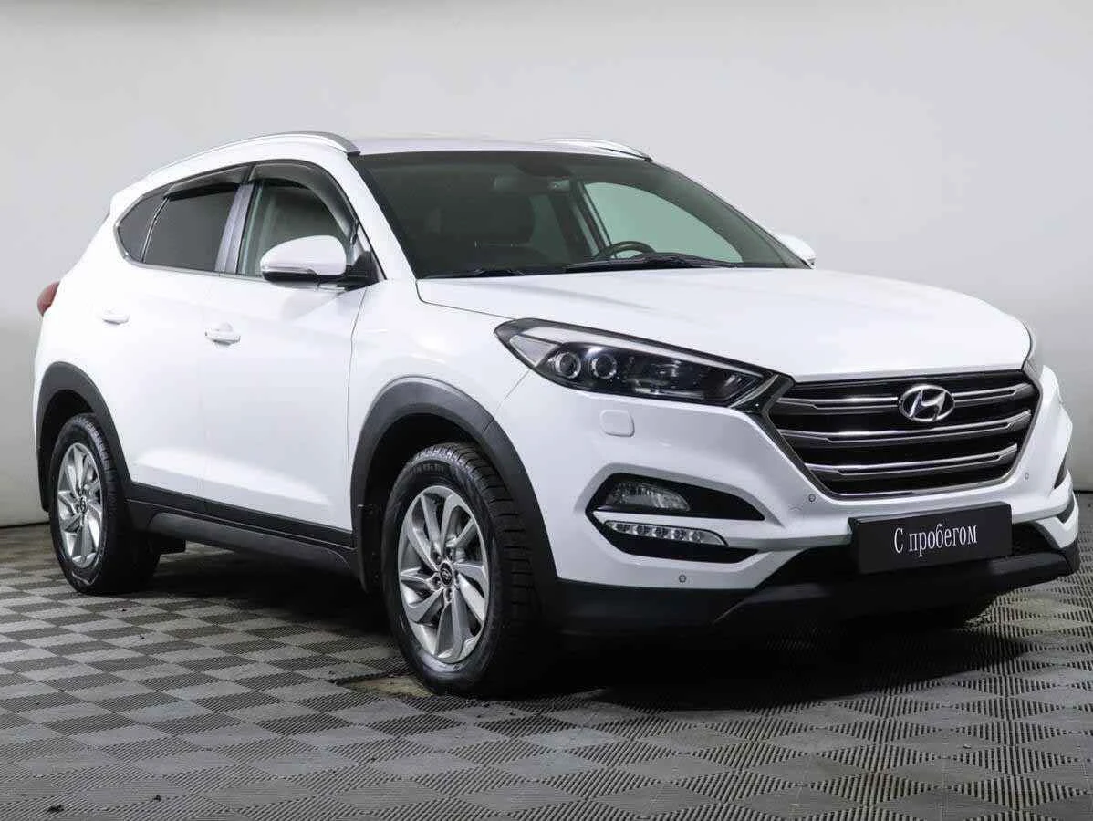 Hyundai Tucson, Белый, 2018, Автоматическая, 150 л.с., цена от 1 515 000 руб.