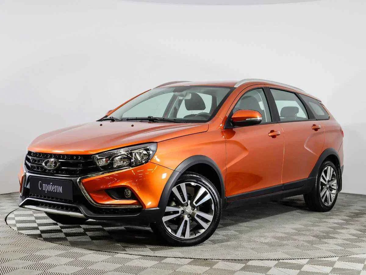 LADA Vesta SW Cross, Оранжевый, 2019, Вариатор, 113 л.с., цена от 907 000 руб.