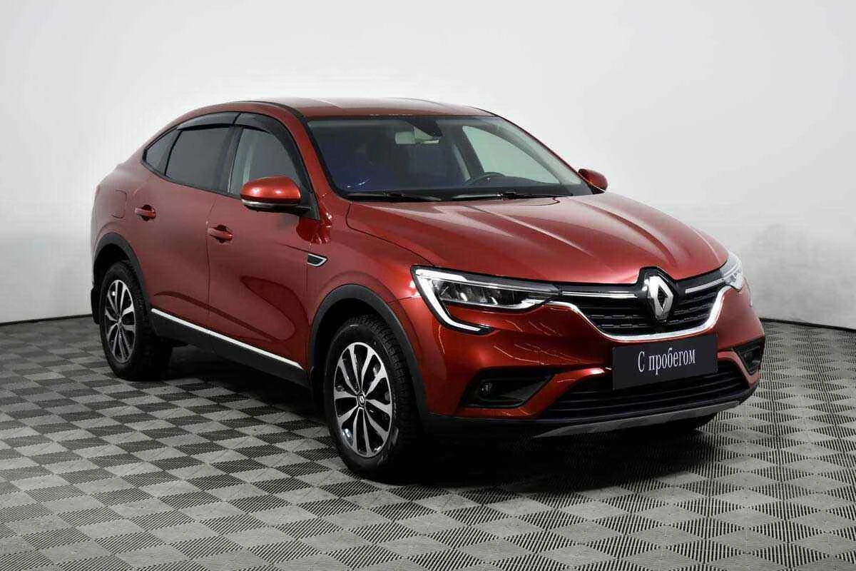Renault Arkana, Красный, 2021, Вариатор, 114 л.с., цена от 1 098 000 руб.
