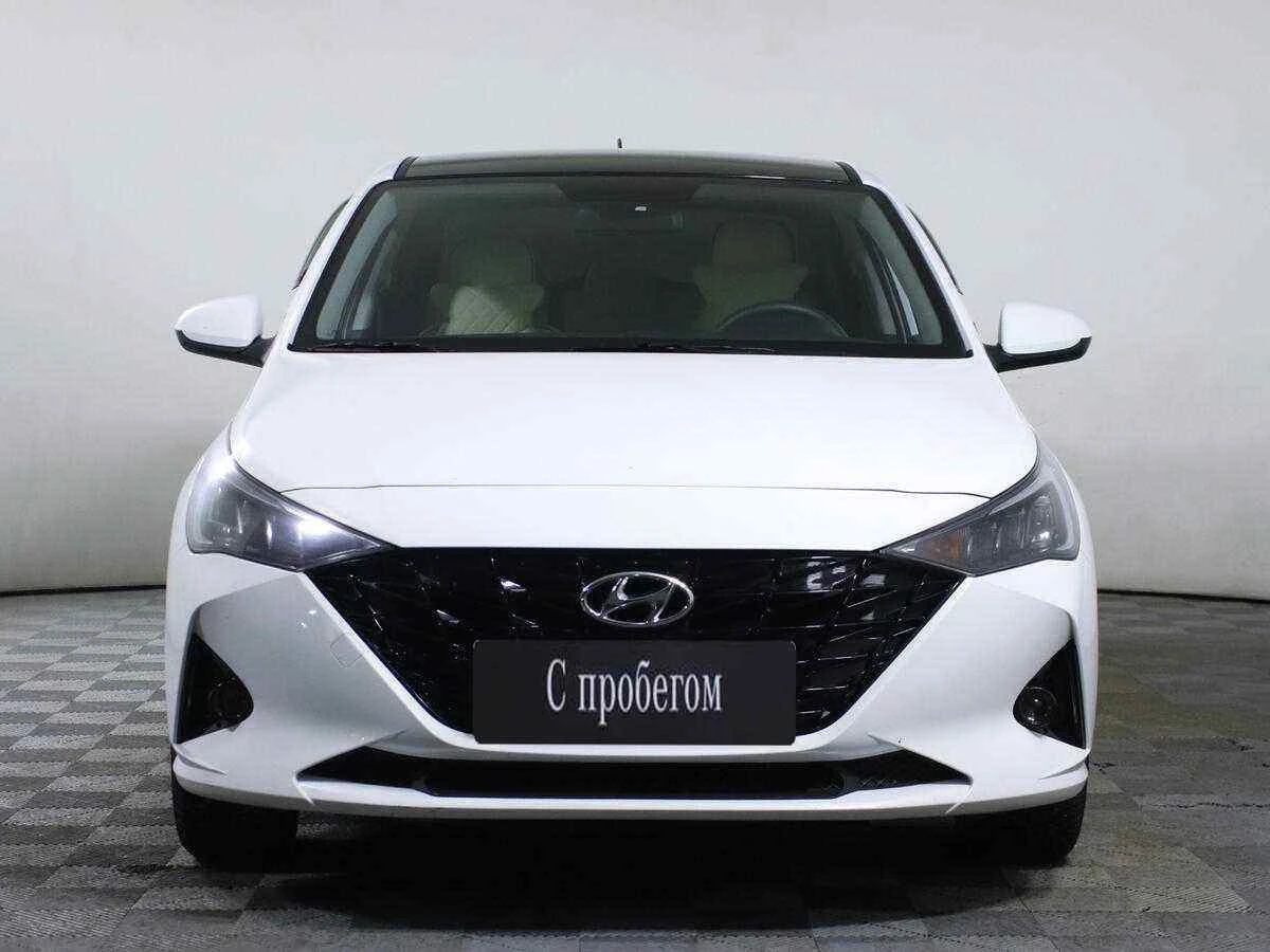 Hyundai Solaris, Белый, 2020, Автоматическая, 100 л.с., цена от 993 000 руб.