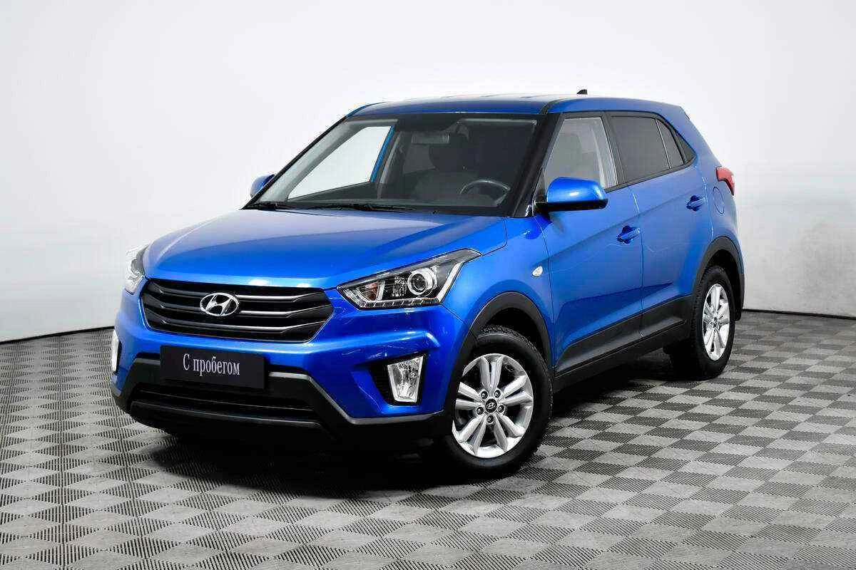 Hyundai Creta, Синий, 2020, Автоматическая, 123 л.с., цена от 1 779 000 руб.