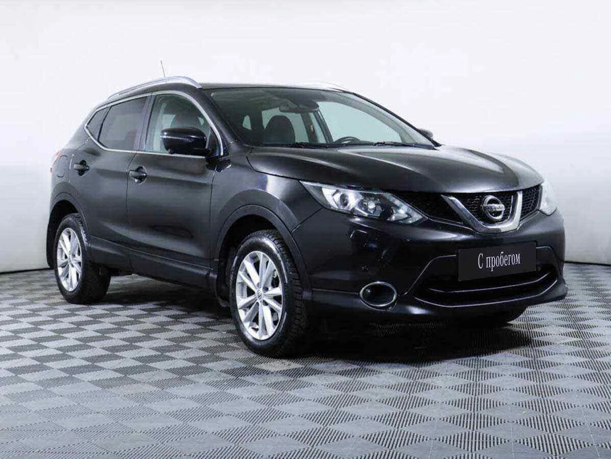 Nissan Qashqai, Черный, 2015, Вариатор, 144 л.с., цена от 966 000 руб.