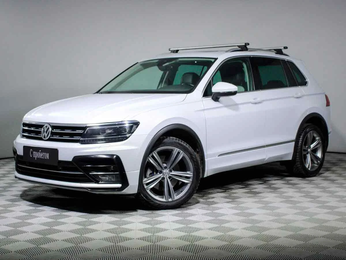 VOLKSWAGEN TIGUAN, Белый, 2019, Робот, 220 л.с., цена от 2 128 000 руб.