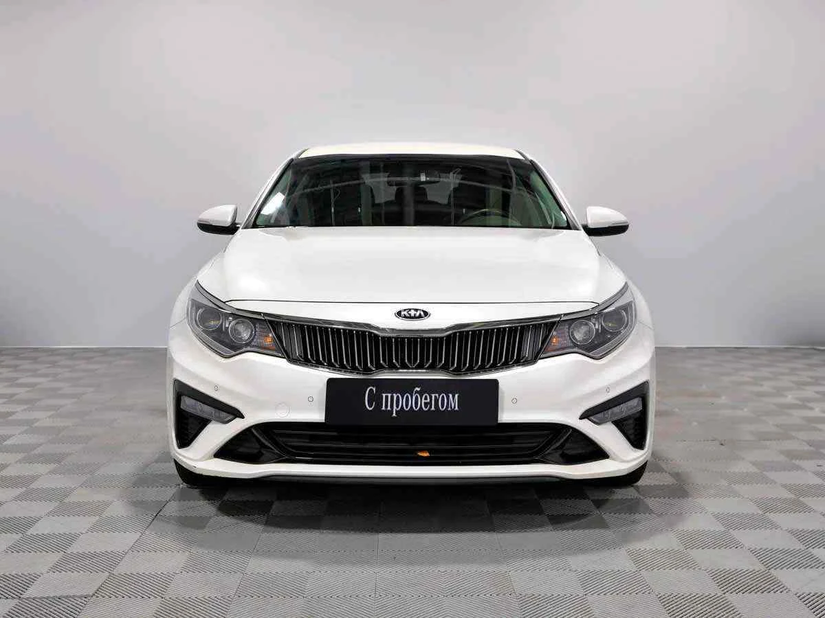 KIA Optima, Белый, 2018, Автоматическая, 188 л.с., цена от 1 418 000 руб.