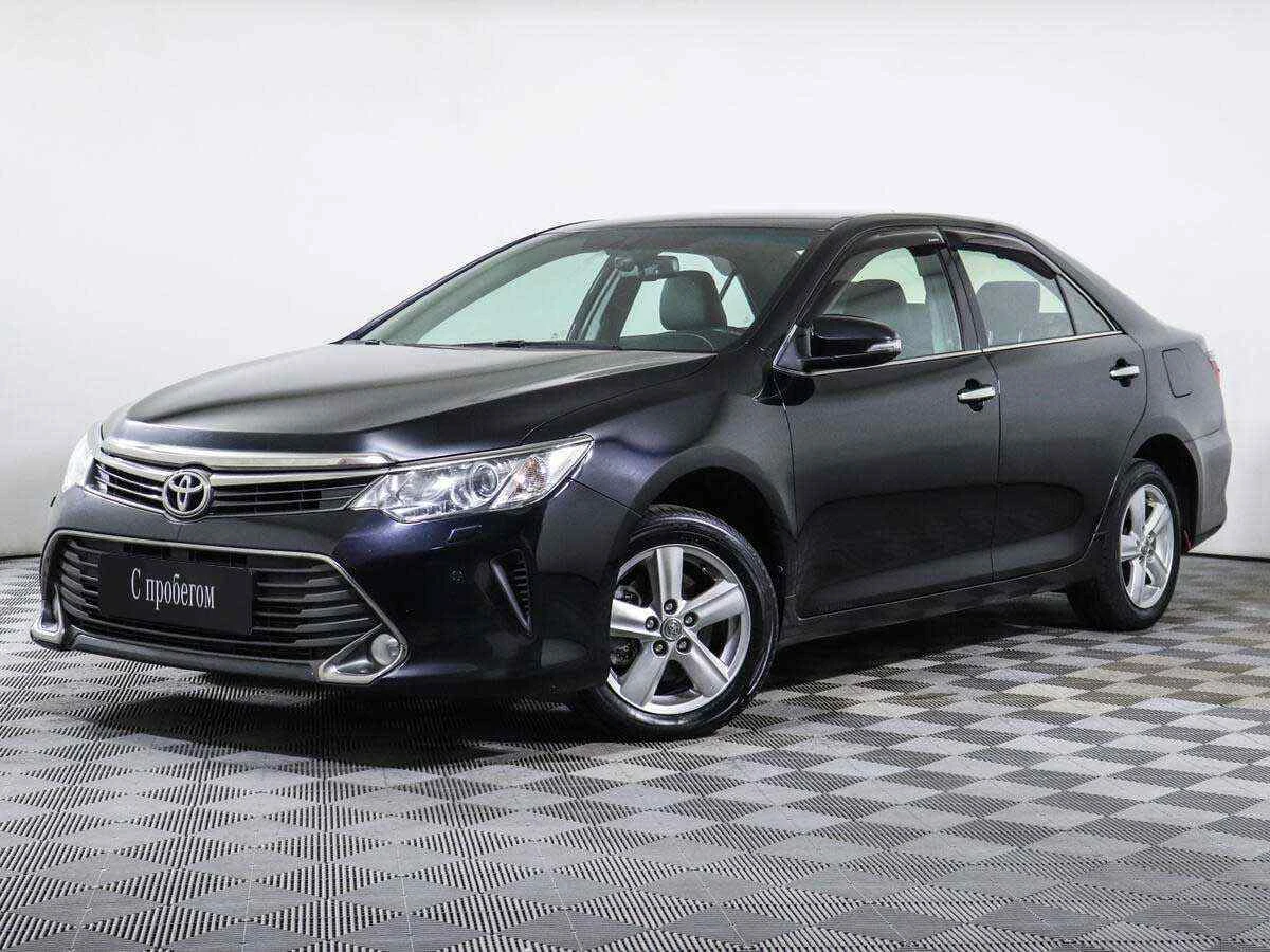 Toyota Camry, Черный, 2014, Автоматическая, 181 л.с., цена от 1 325 000 руб.