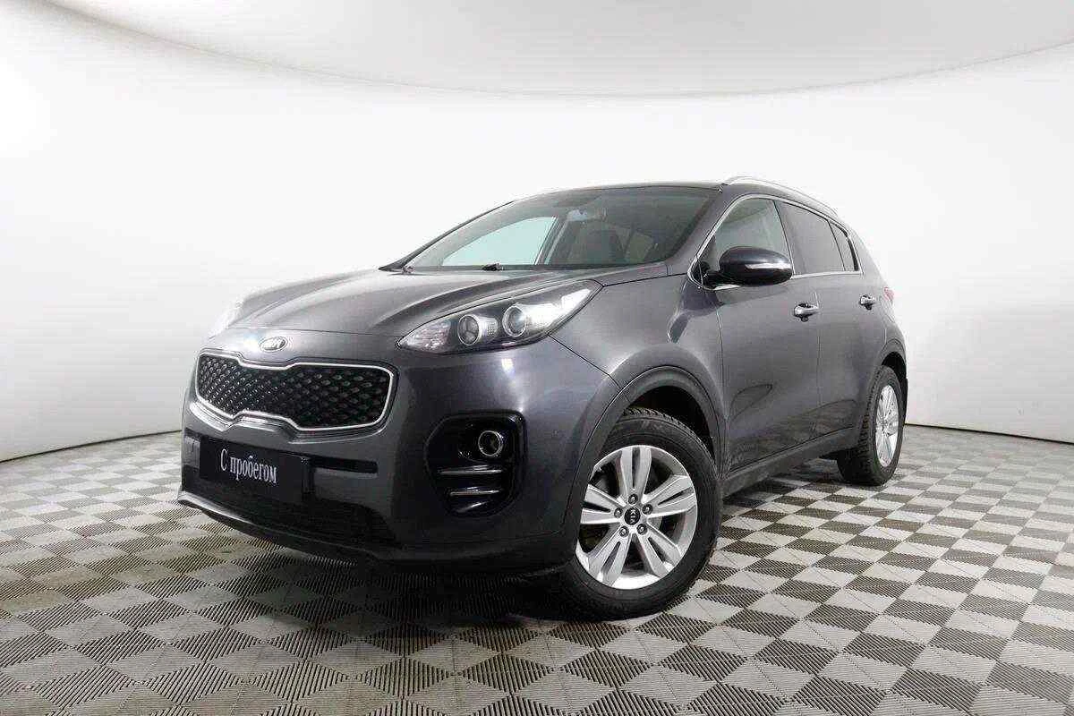KIA Sportage, Серый, 2016, Автоматическая, 150 л.с., цена от 1 284 900 руб.