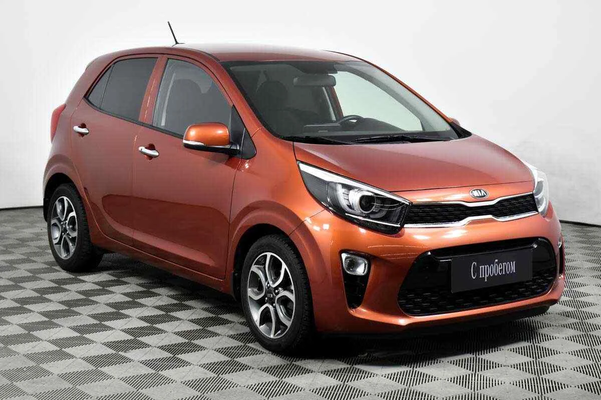 KIA Picanto, Красный, 2018, Автоматическая, 84 л.с., цена от 810 000 руб.